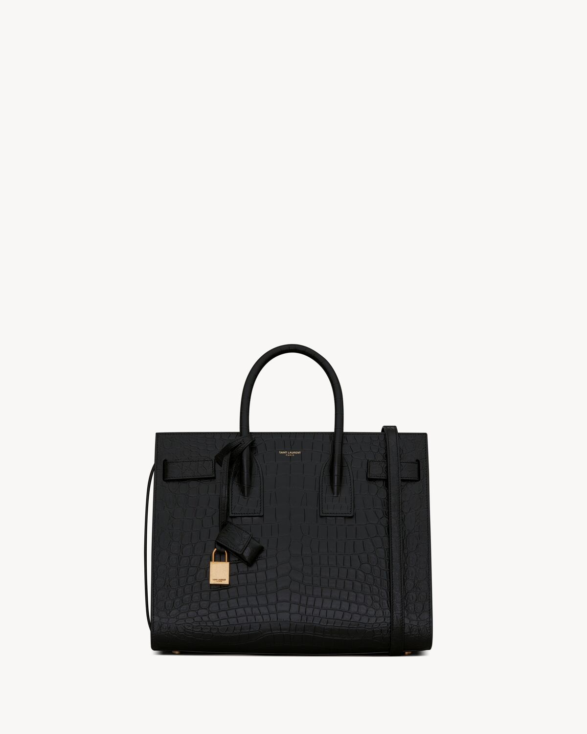 YSL Sac De Jour In Embossed Crocodile Leather – Small - Image 1